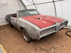 1969 Pontiac GTO convertible 400ci V8 4 Speed A/C car!!!! — thumbnail 3