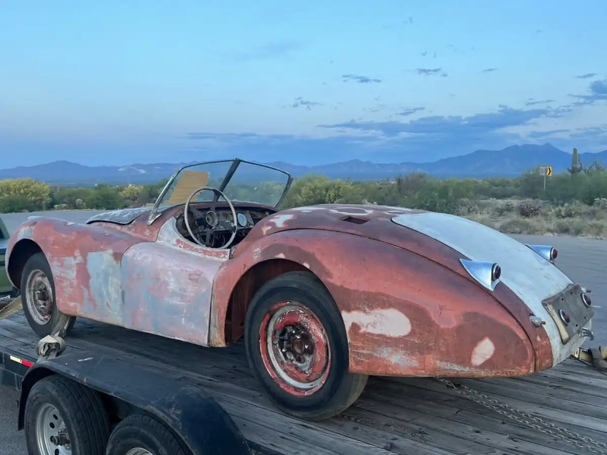 1950 Jaguar XK120 Roadster OTS project - matching #s — photo 1