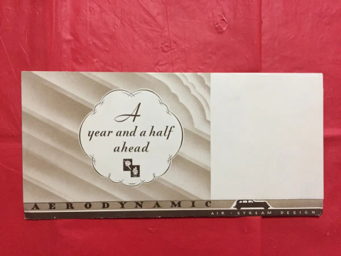 1933  "REO ROYALE EIGHT"  Sales Brochure