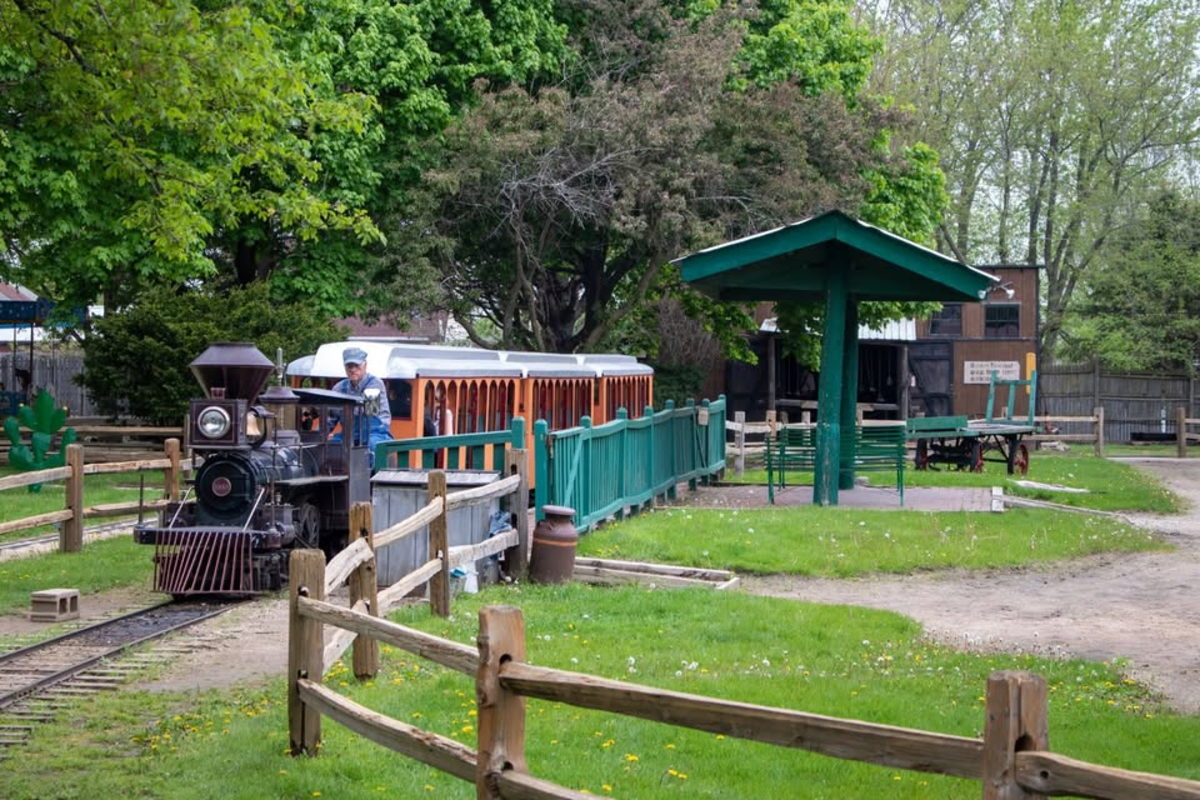 C.P. Huntington Brookfield Zoo Train by C. Foster — photo 1