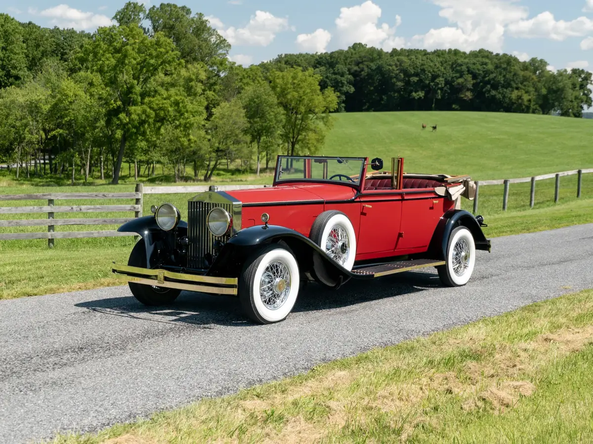 1931 Rolls-Royce Phantom II Special Newmarket Convertible Sedan by Brewster 234AJS — photo 1