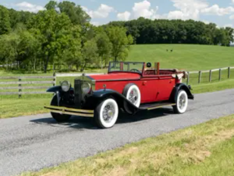 1931 Rolls-Royce Phantom II Special Newmarket Convertible Sedan by Brewster 234AJS