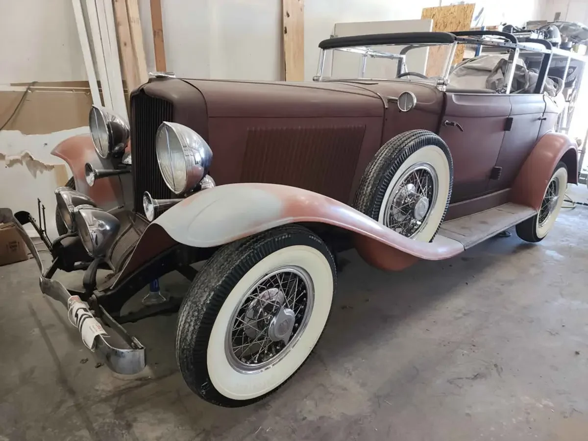 1931 Auburn 8-98a Convertible Sedan — photo 1