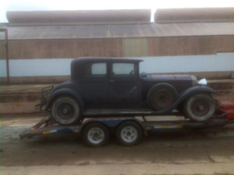 1930 Packard 740 Model 417 Custom 8, 4 passenger coupe