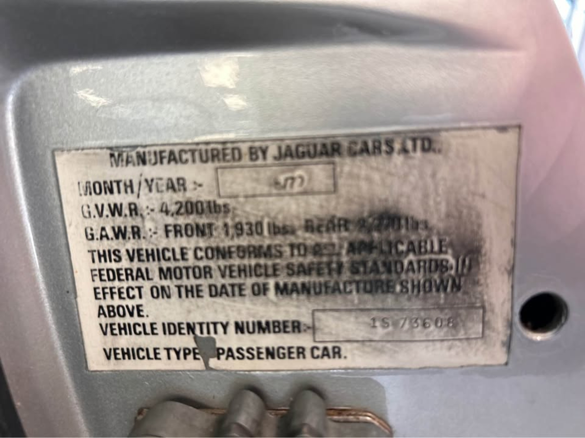 1972 Jaguar E Type V12 — photo 1