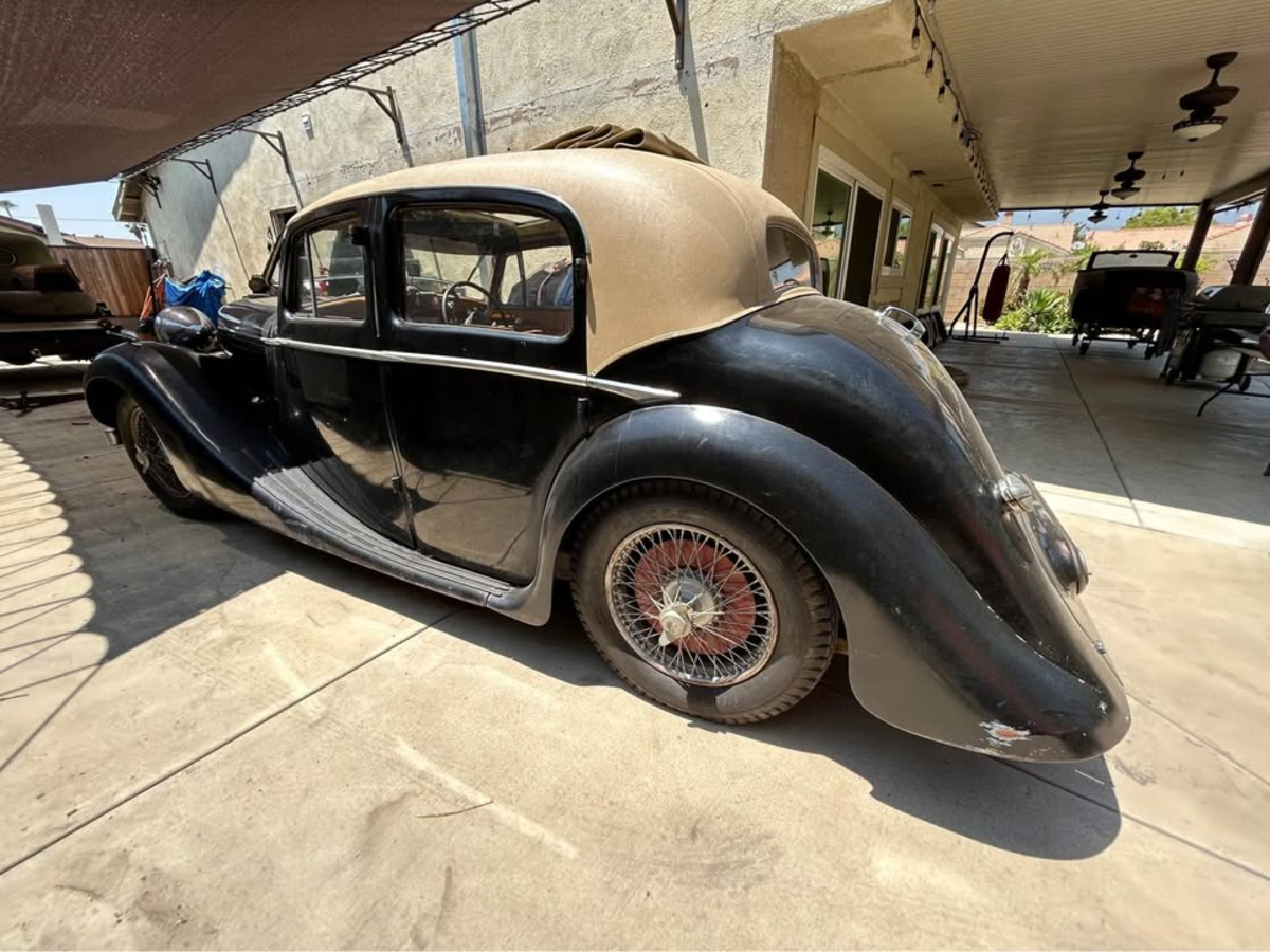 1947 JAGUAR SALOON MK-IV — photo 1