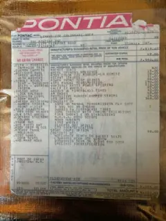 1973 PONTIAC GTO 4 SPEED MANUAL  — thumbnail 3