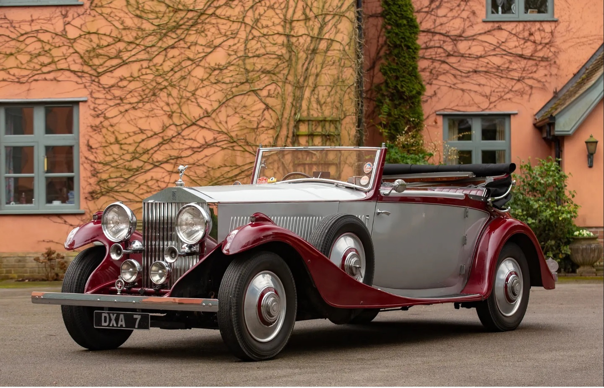 1933 Rolls-Royce Phantom II Continental Drophead Coupé by James Young — photo 1