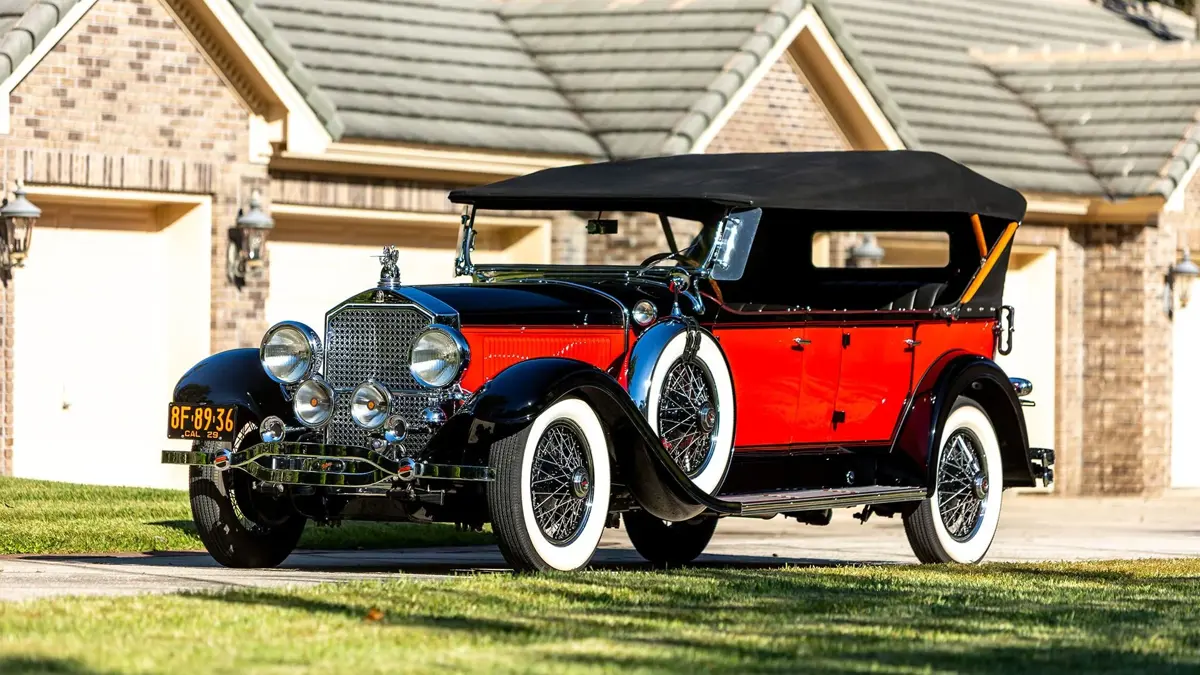 1929 Stearns-Knight J8-90 Seven-Passenger Touring — photo 1