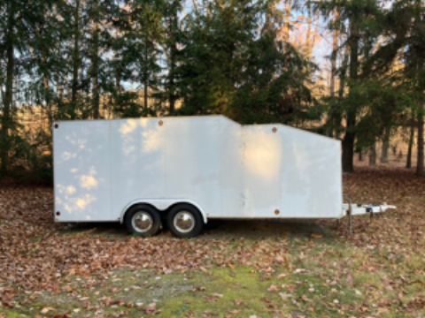 1985 20' Heavy Duty Enclosed Car Trailer