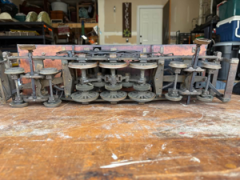  Antique Railroad Engine Engineering Model — thumbnail 7