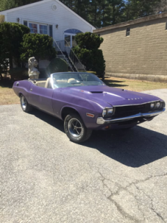 1970 Dodge Challenger Convertible factory 4-speed 383 Magnun — thumbnail 5