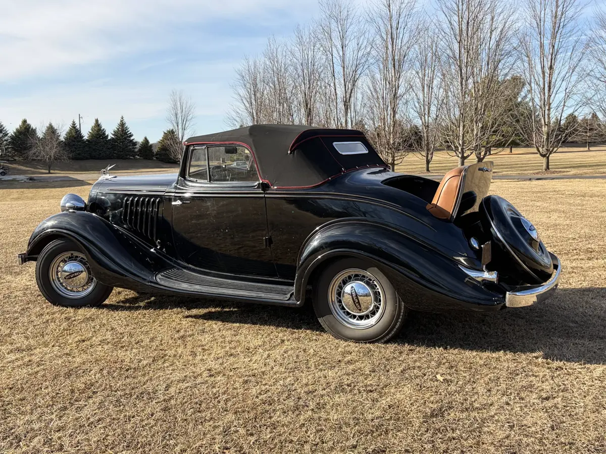 1934 Hudson Terraplane Convertible Cabriolet — photo 1