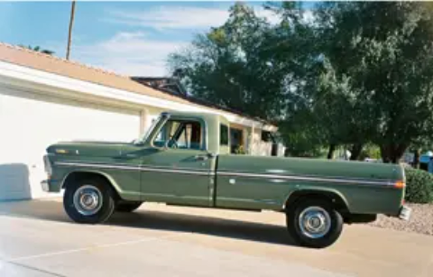 1970 Ford f-250 Ranger Camper Special