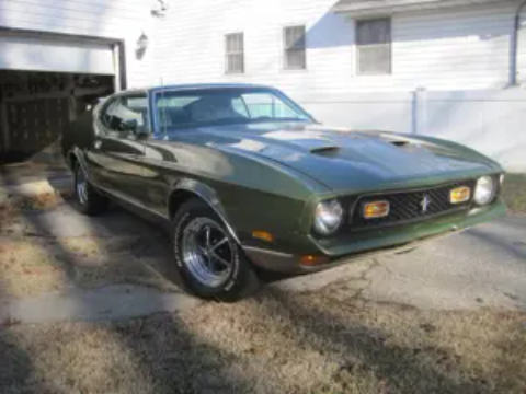 1972 Ford Mach 1 Mustang 351 "q" code 4 speed