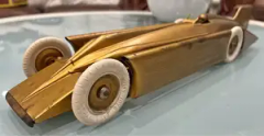 Kingsbury Golden Arrow Racer Toy Car — thumbnail 1