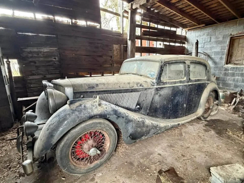 1948 Jaguar 3.5L Mark IV Saloon LHD