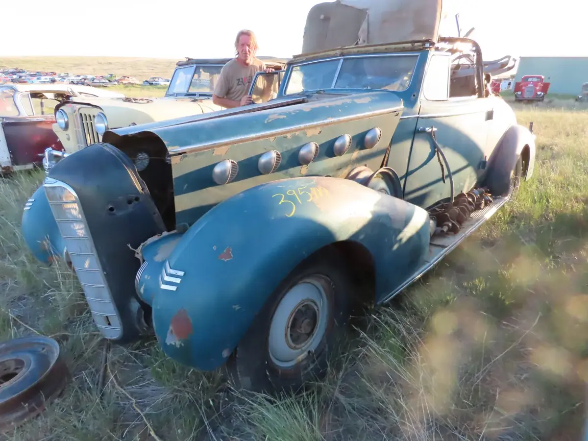 1935 Cadillac Lasalle Convertible Coupe — photo 1