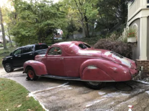 1938 Lincoln Zephyr Coupe