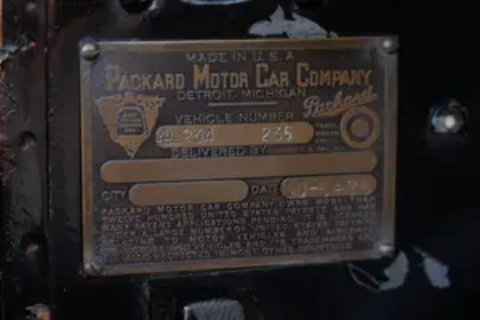 1936 Packard 12 ALL ORIGINAL 7 Passenger Sedan