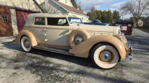 1936 Lincoln K Convertible Sedan V-12