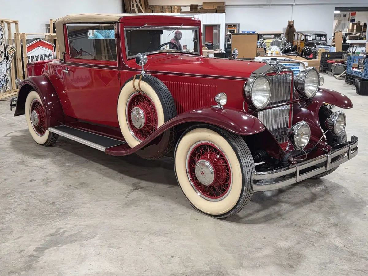 1930 Hupmobile Model H Eight Cabriolet — photo 1