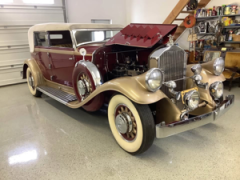 1931 Pierce Arrow Model 41 Lebaron Convertible Sedan — thumbnail 6