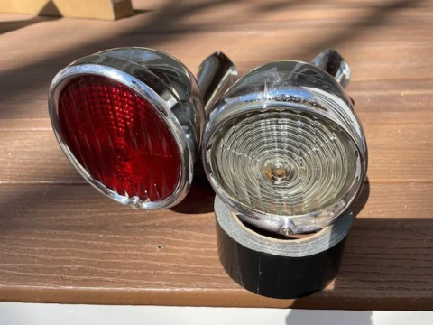 1931 1932 1933 REO Royale Tail Lights - Pair