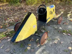 Vintage 1949 Soapbox Derby Race Car — thumbnail 3