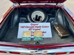 1969 Chevy Impala 427 4 Speed — thumbnail 2