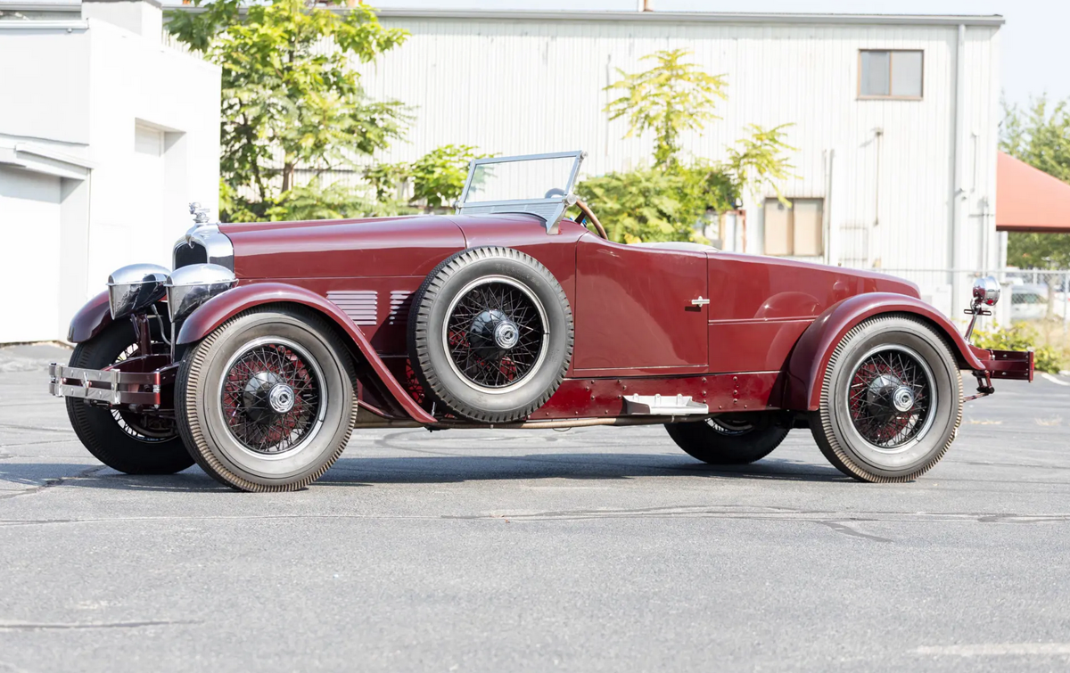 1927 Stutz AA Vertical Eight Black Hawk Two-Passenger Speedster — photo 1