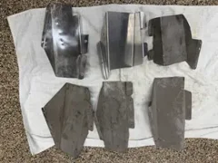 Engine Pans -set of 6  (Model J Duesenberg) — thumbnail 1