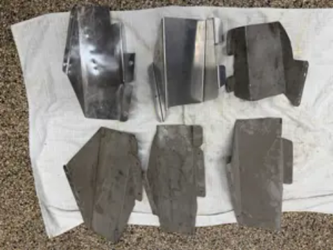 Engine Pans -set of 6  (Model J Duesenberg)