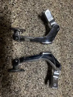 Duesenberg Rear Seat Foot Rest Brackets — thumbnail 1
