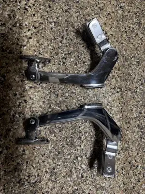 Duesenberg Rear Seat Foot Rest Brackets