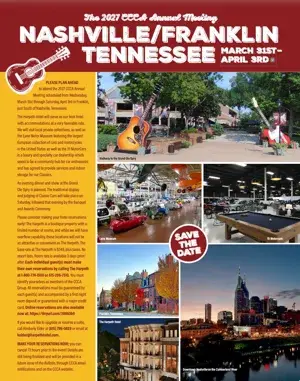 CCCA: 2027 Annual Meeting - Nashville/Franklin TN