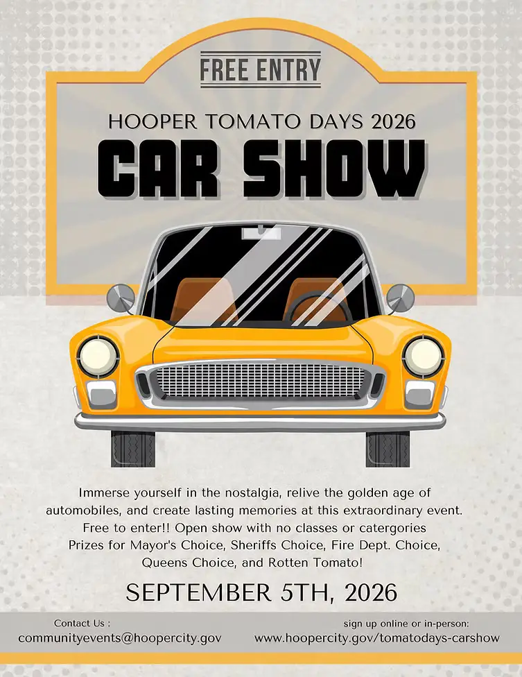Hooper Tomato Days - Car Show photo 1
