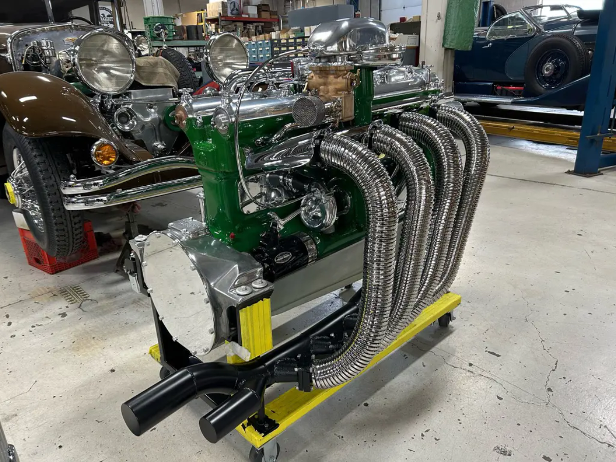 Duesenberg  Supercharged Model J Engine J-177